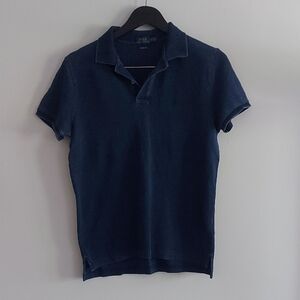 Ralph Lauren indigo denim blue polo shirt
